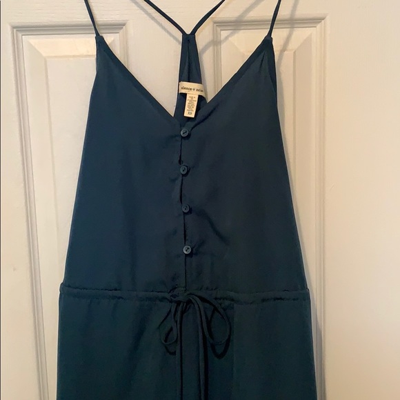 Teal short romper - Picture 2 of 4